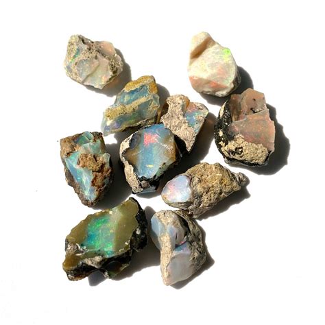 15mm 20mm Rare Precious Ethiopian Opals Crystals Energy Healing