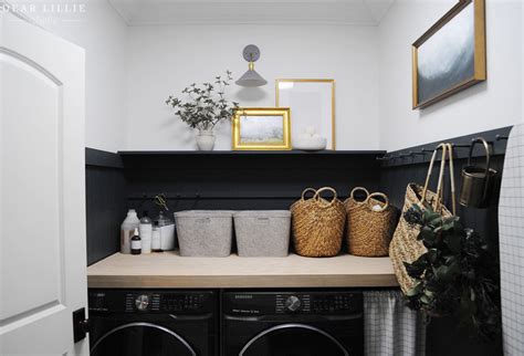 Budget Friendly Laundry Room Makeover Before And After Dear Lillie