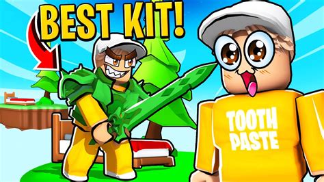 This Is The Best Kit Ever Roblox Bedwars Youtube