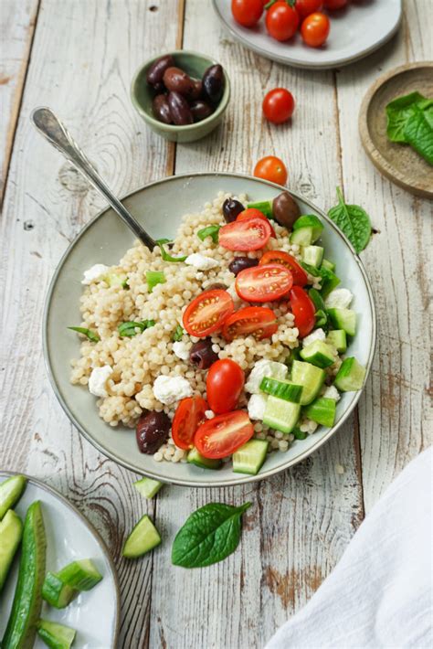 Mediterranean Couscous Salad Farmbox Living Blog