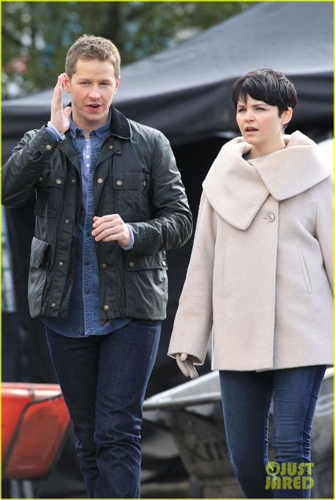 Ginnifer Goodwin Josh Dallas On Set For Once Upon A Time Photo Ginnifer Goodwin