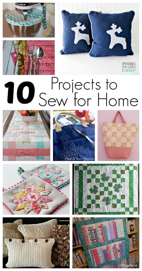 10 Projects To Sew For Home And Block Party Rae Gun Ramblings