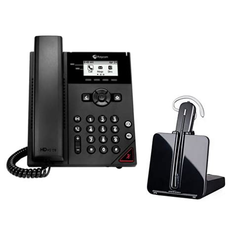 Polycom Vvx 150 Business Voip Phone W Plantronics Cs540 Cordless