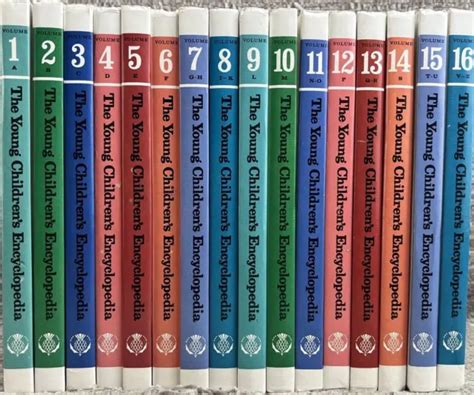 The Young Childrens Encyclopedia Britannica 16 Volume Complete Set