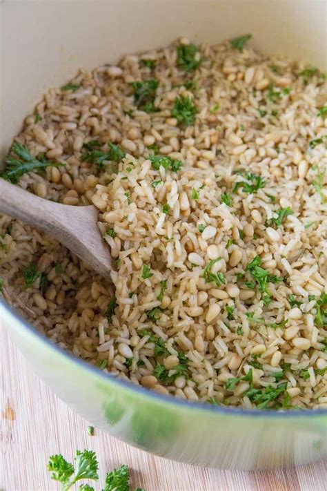 Homemade Rice Pilaf With An Instant Pot Option Rice Pilaf Healthy