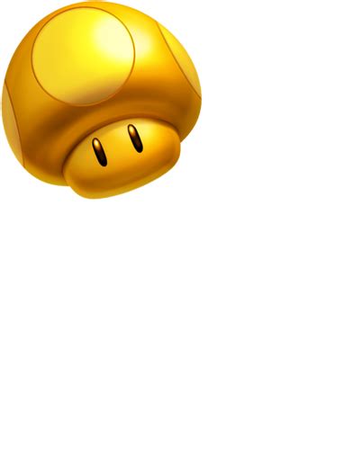 Filesnw Golden Mushroompng Super Mario Wiki The Mario Encyclopedia