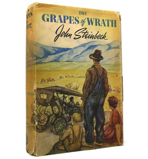 The Grapes Of Wrath Stated First Edition By John Steinbeck Hardcover