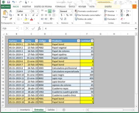 Cómo hacer un inventario en Excel paso a paso Grandes Pymes