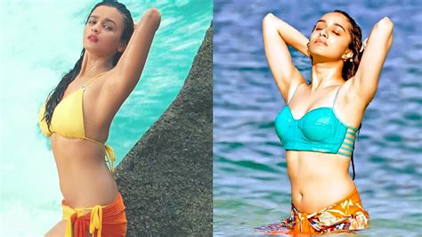 Alia Bhatt Vs Shraddha Kapoor Who Looks Utterly Smashing In A Two Piece Checkout Pictures