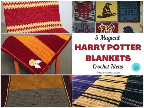 5 Magical Harry Potter Blanket Crochet Ideas The Yarn Crew