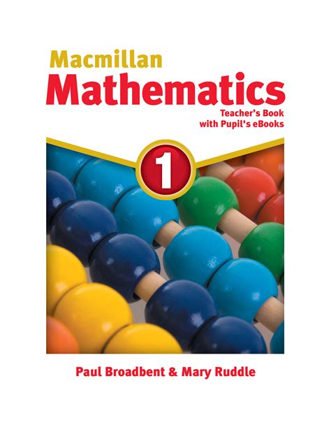 Macmillan Mathematics Level 1 Teacher's ebook Pack