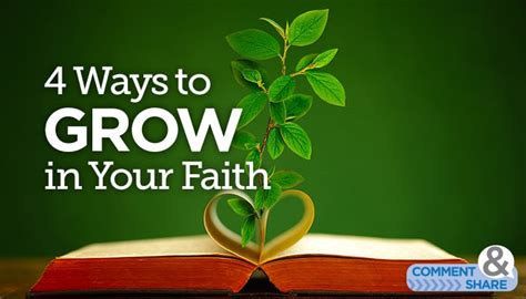 4 Ways To Grow In Your Faith Kcm Blog