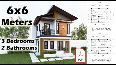 Simple 2 Storey House Design With Floor Plan Awesome 2 Storey House