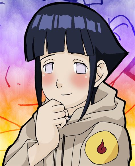 Hinata Hyuga Blushing At Naruto