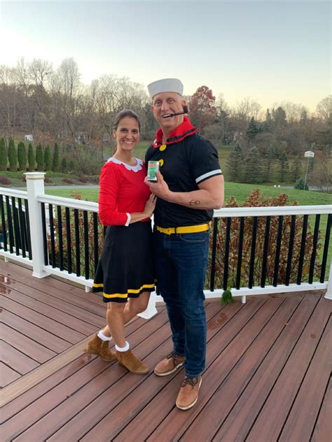 popeye and olive oil costume popeye and olive popeye costume couples costumes