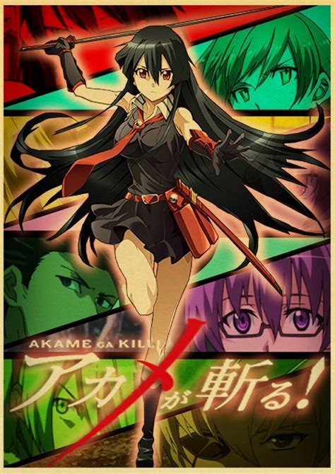 Buy Akame Ga Kill Different Characters Posters And