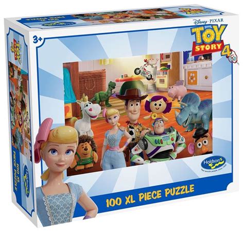 Descopera simpaticele personaje din toy story 4 cu noul tau puzzle! Holdson Puzzle - Toy Story 4 100pc XL (Toys At Play ...