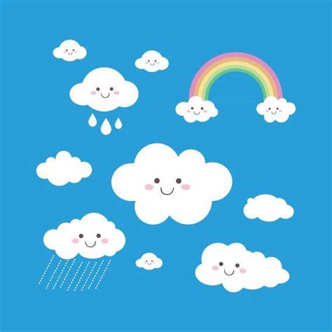 Cloud With Raindrops Clipart Clipground