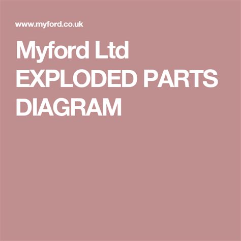 Myford Ltd Exploded Parts Diagram Diagram Exploded Parts