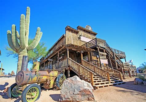 Apache junction began as an old west mining camp. American Expeditioners Explore Goldfield Ghost Town ...