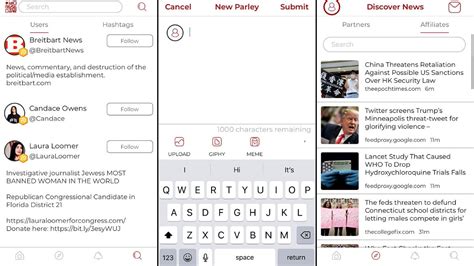 Parler came to be in the aftermath of twitter, facebook, and other traditional social media political views aside, the app is largely a clone of twitter's layout and features, only with a more generic layout. Parler Suspended From Google Play, Apple Gives 24-Hour ...