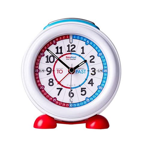 Ideal for kids who don't yet know their the clock face glows soft yellow in the evening and lights up green in the morning when it's okay to get out of bed. EasyRead Time Teacher Children's Alarm Clock with Night ...