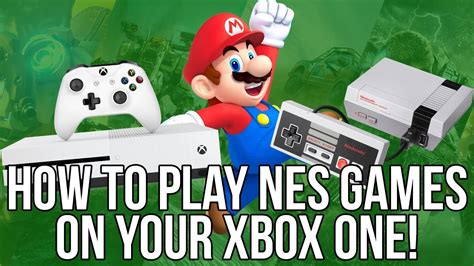 How To Play Mario Brothers And Other Nes Games On Your Xbox One Nes Classic Nesbox Youtube