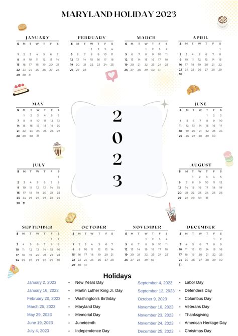 2024 State Holiday Calendar Maryland - Emyle Chandra