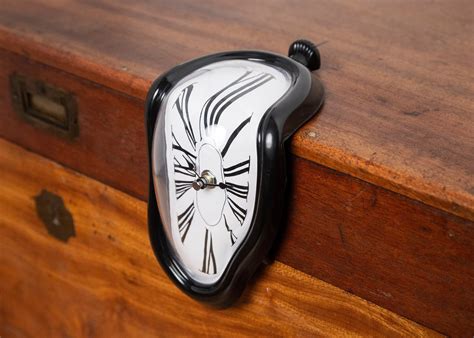 Dali Melting Clock Real Working Clock Surrealism Décor Etsy Australia