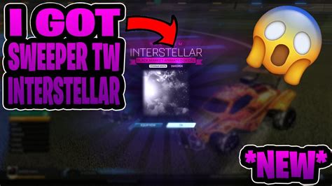 Titanium white interstellar in rocket league is one of the rarest decals in the game. I GOT THE *NEW* TITANIUM WHITE SWEEPER INTERSTELLAR ...