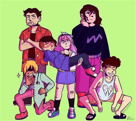 Oc Redrew This Pic Of The Hooligans Who Is Your Favorite Romori