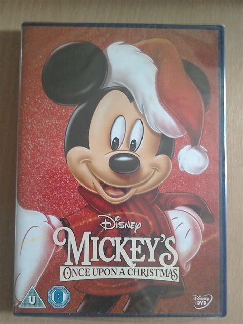 Walt Disney Mickeys Once Upon A Christmas Dvd Sealed 5017188889346