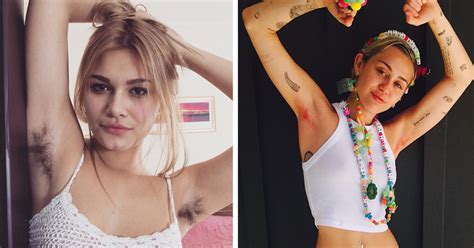 El Vello De Las Axilas Es La Ltima Moda Femenina En Instagram