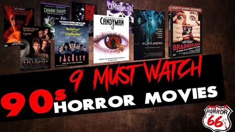 9 Must Watch 90s Horror Movies Youtube