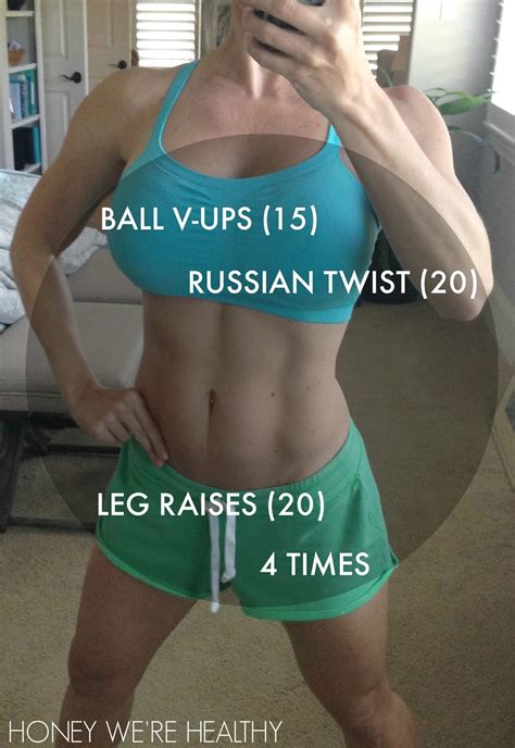 Sculpted Ab Routine Just 3 Exercises Honey Were Healthy Bloglovin