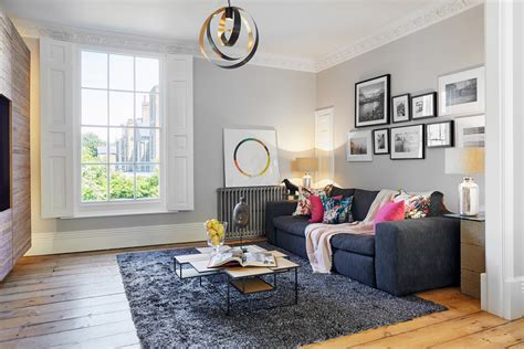 Happy House By Daniel Hopwood Light Grey Living Room Eclectic Design