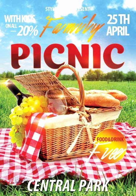 √ 24 Summer Picnic Flyer Template Free In 2020 Free Psd Flyer