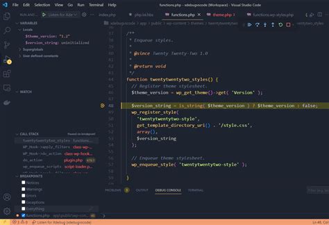 Debugging Wordpress Using Xdebug Local And Vs Code Studio Web Dev