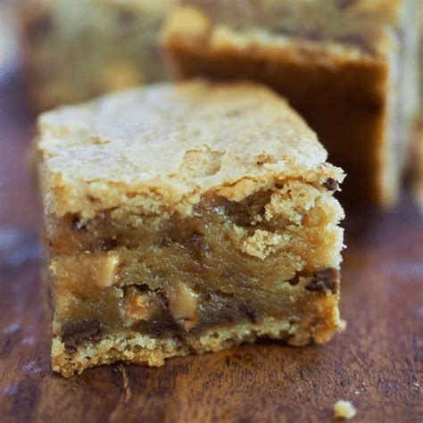Best Chewy Blondies Recipe The Fresh Cooky