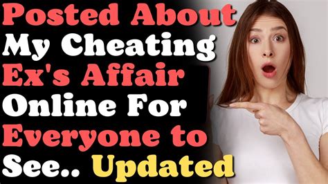 Posed About My Cheating Exs Affair Online For Everyone To See Posed About My Cheating Exs