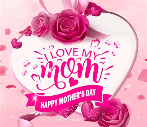 Happy Mothers Day 2023 Animated  I Love Mom