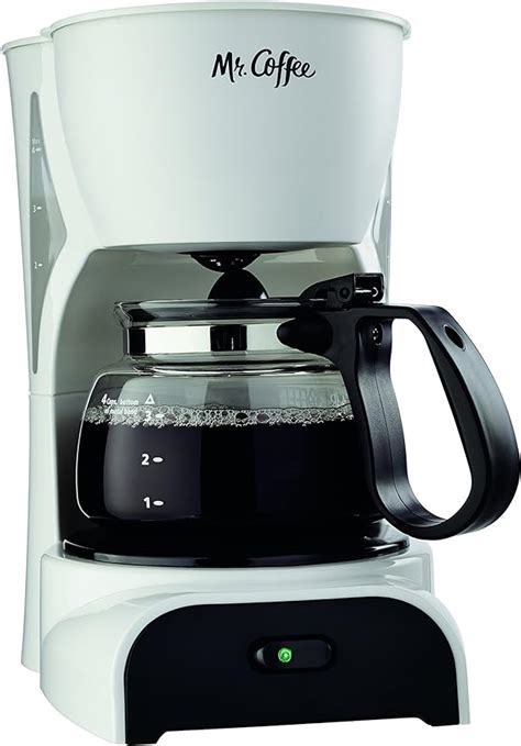Mr Coffee 4 Cup Coffee Maker White Dr4 Rb Drip