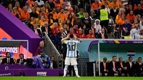 Leo Messi Y Su Celebración Del Topo Gigio En El Holanda Vs Argentina