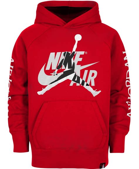 Jordan Big Boys Nike Air Jumpman Print Hoodie Macys Nike Clothes