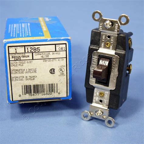 🏠 Leviton Brown Spdt Single Pole Double Throw Center Off Maintained
