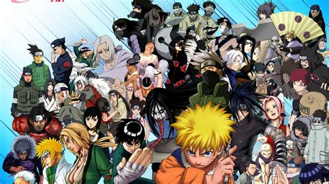 All Characters Naruto Hd Wallpaper Wallpaper Anime