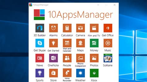 10appsmanager Uninstalls Or Reinstalls Default Windows 10 Apps