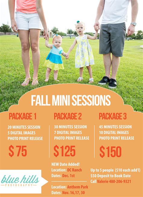 New Date Added Click To Book Your Fall Mini Session Today