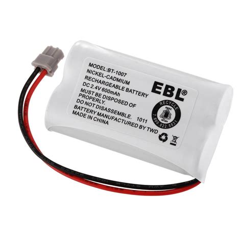 Ebl 4 Packs 24v 600mah Ni Cd Rechargeable Cordless Phone Batteries For