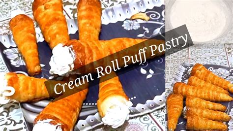 Cream Roll Recipe Cream Puff Pastry Recipe By Kousar Outlookeasy